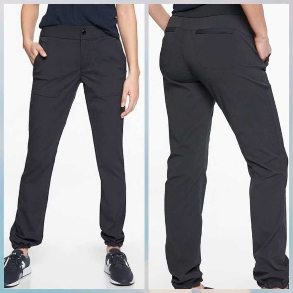 EUC Athleta Trekkie Hike Pants Black Size 0